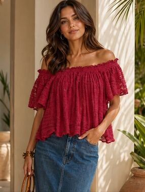 New Free People Knit Crop Top